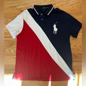 Vintage Y2K Polo Ralph Lauren big pony polo, XL